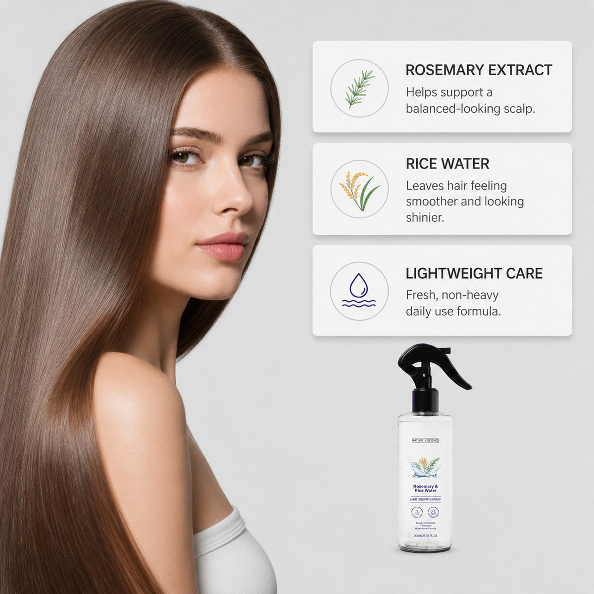 Rosemary Hair Growth Spray – 200ML