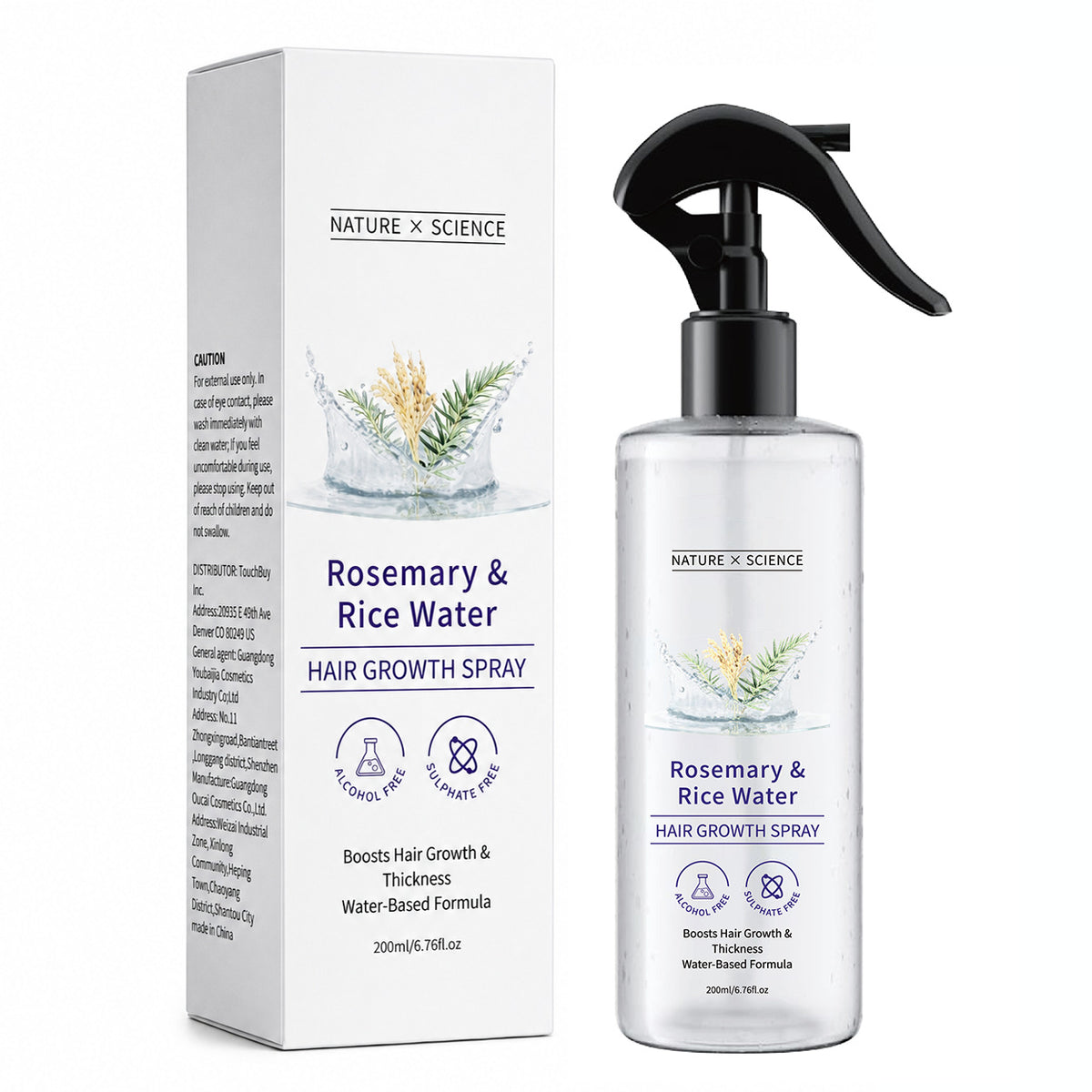 Rosemary Hair Growth Spray – 200ML